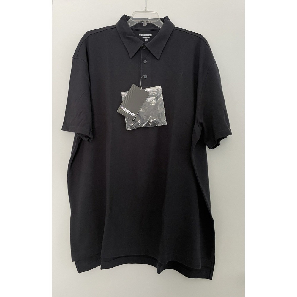 Blauer Mens 4XL Short Sleeve Polo Navy Blue Performance Workwear 8290 New